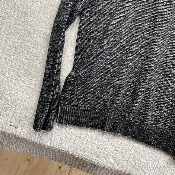 Guess Men’s Cleo Shawl Collar Zip Sweater Size L Light Grey Knit Pullover - Picture 11 of 12